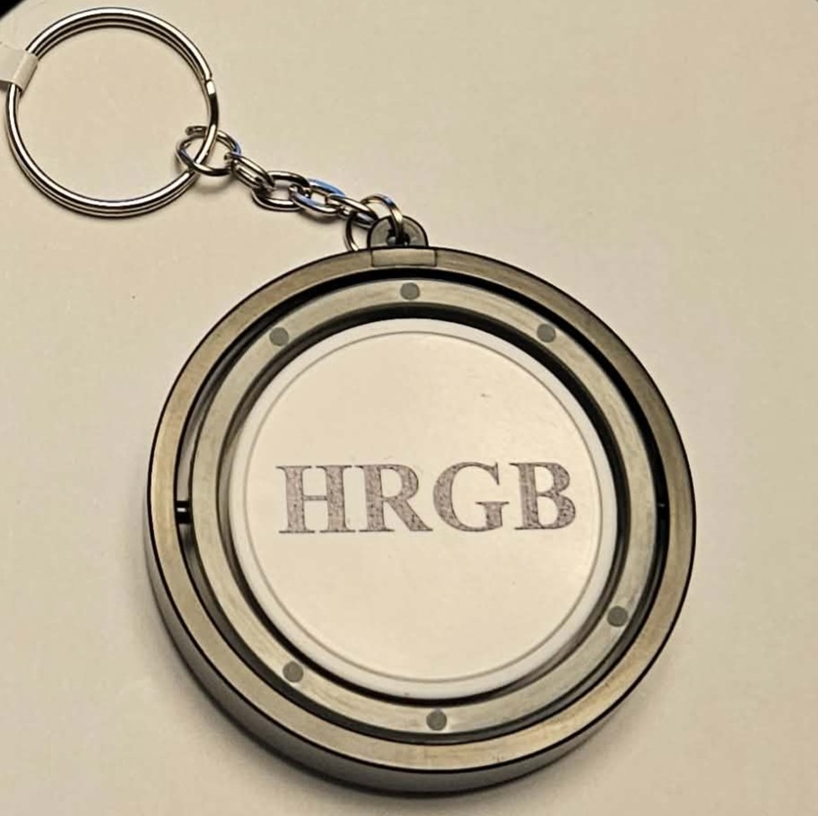 HRGB Fidget Spinner Keyring HRGB Fidget Spinner Keyring
